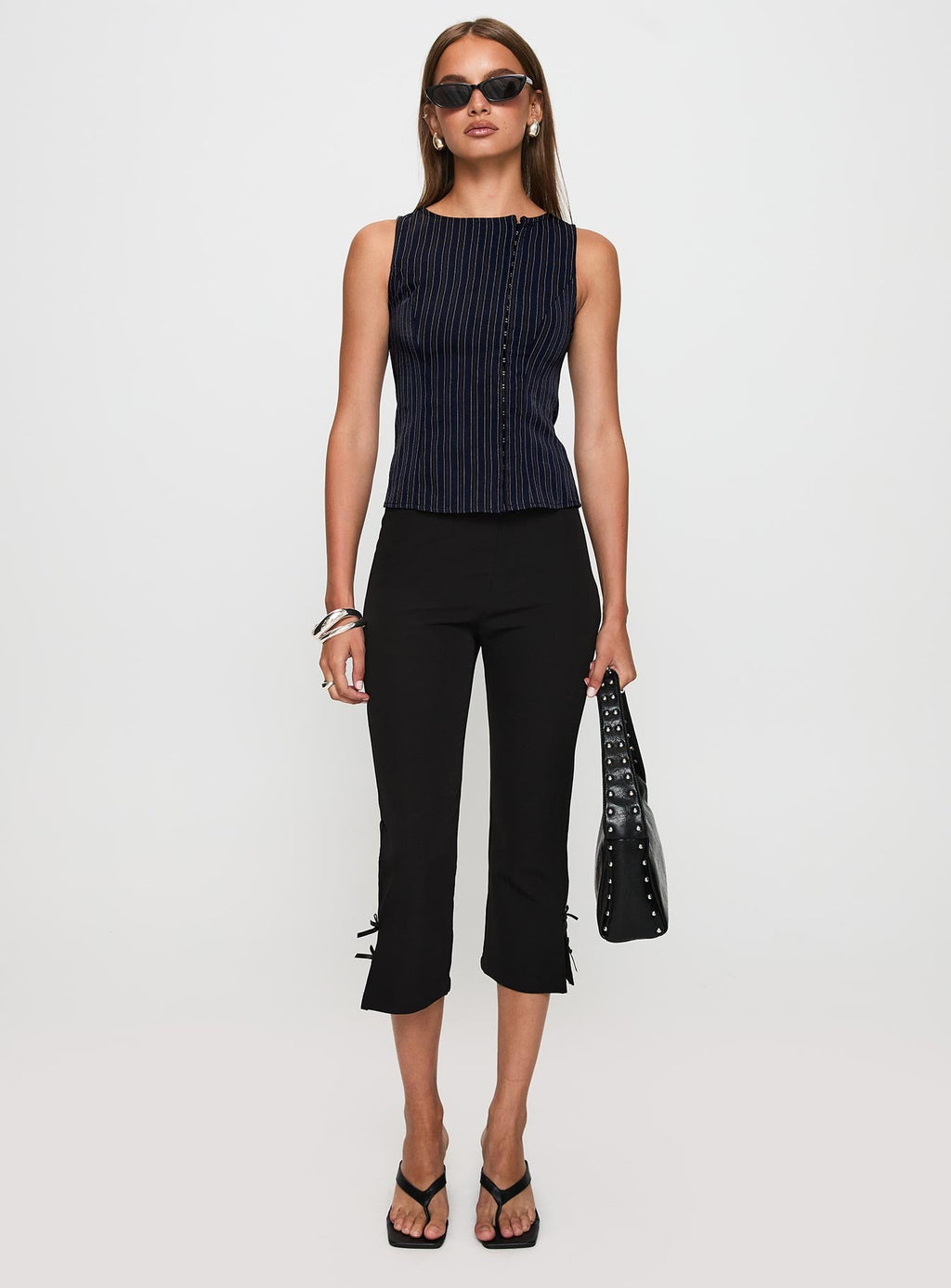 Running Wild Top Blue Stripe