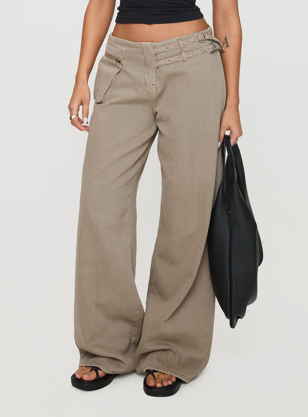 Paltrow Cargo Jeans Washed Brown