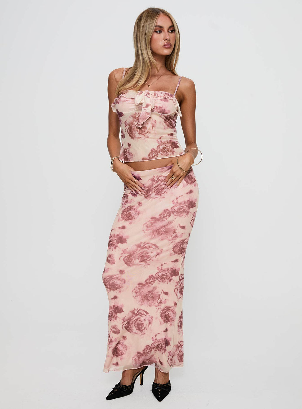 Manifest It Set Pink Floral