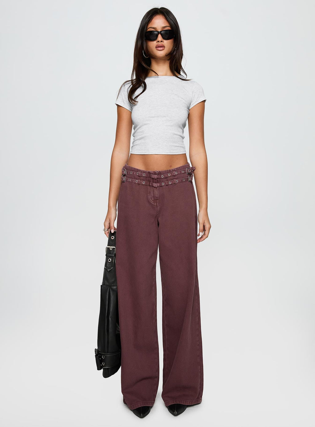 Baccarat Belted Pant Chocolate