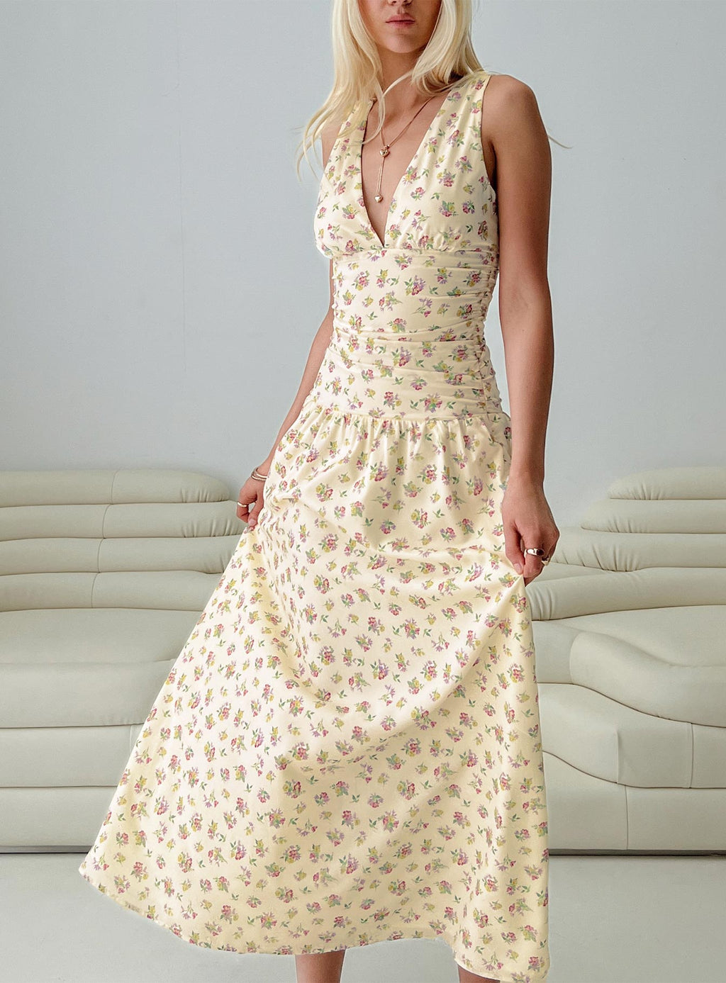 Esthie Maxi Dress Multi Floral