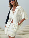 Caraliia Shirt Cream