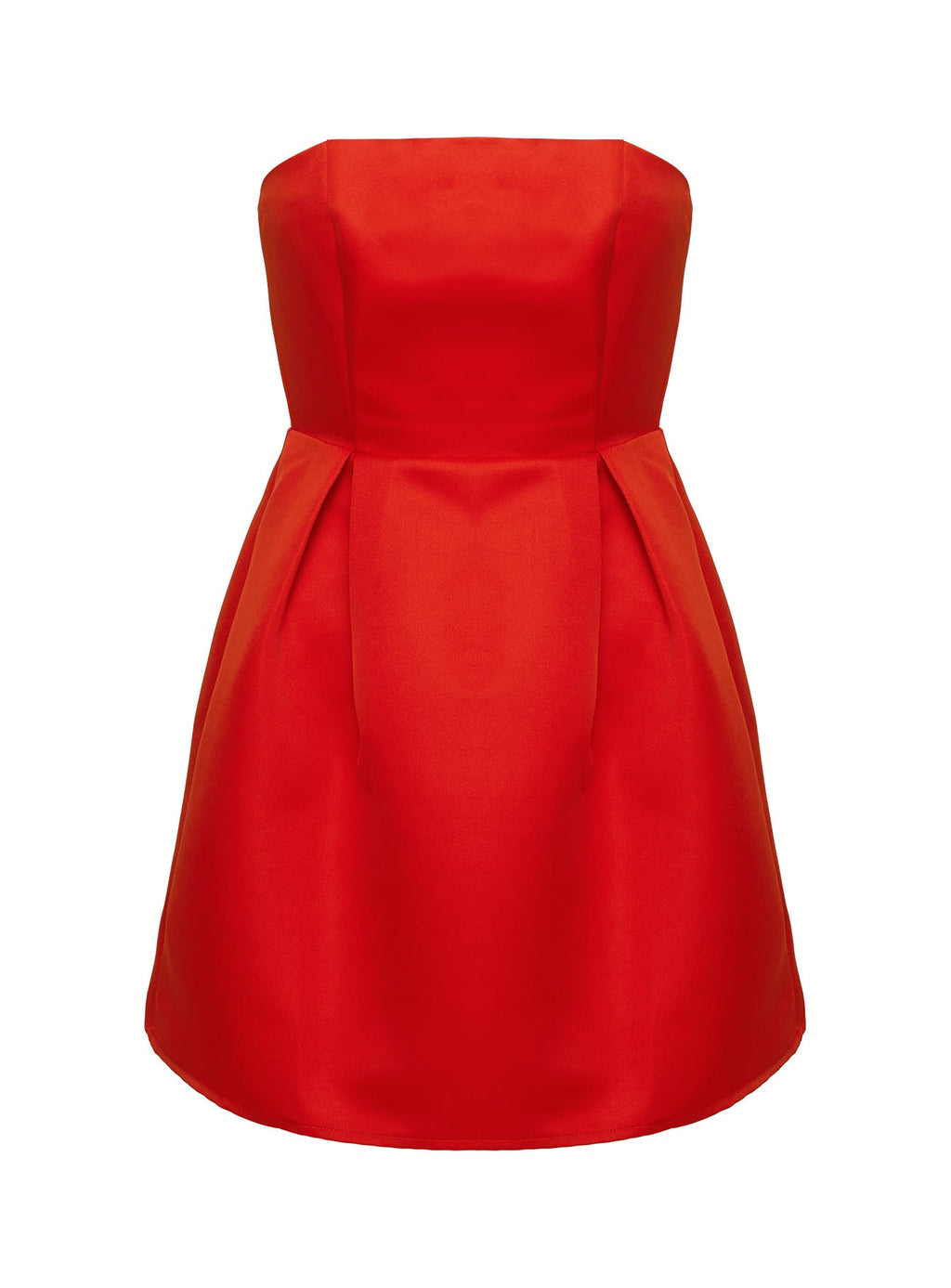 Spader Corset Mini Dress Red