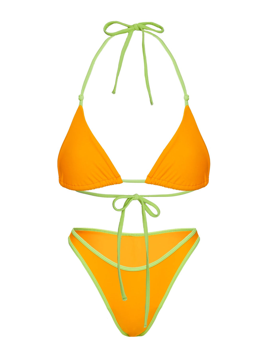 Sandbar Bikini Bottoms Orange / Green